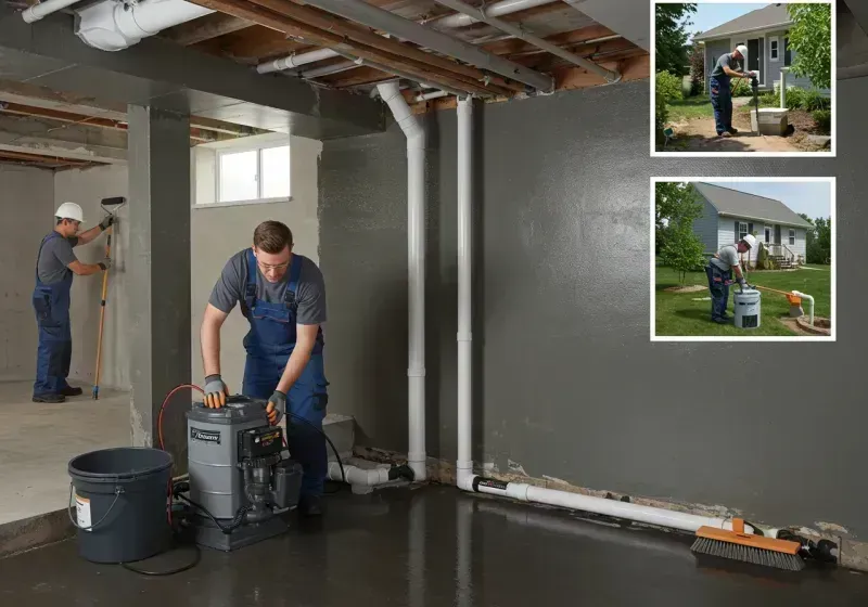 Basement Waterproofing and Flood Prevention process in Winchester Center, CT